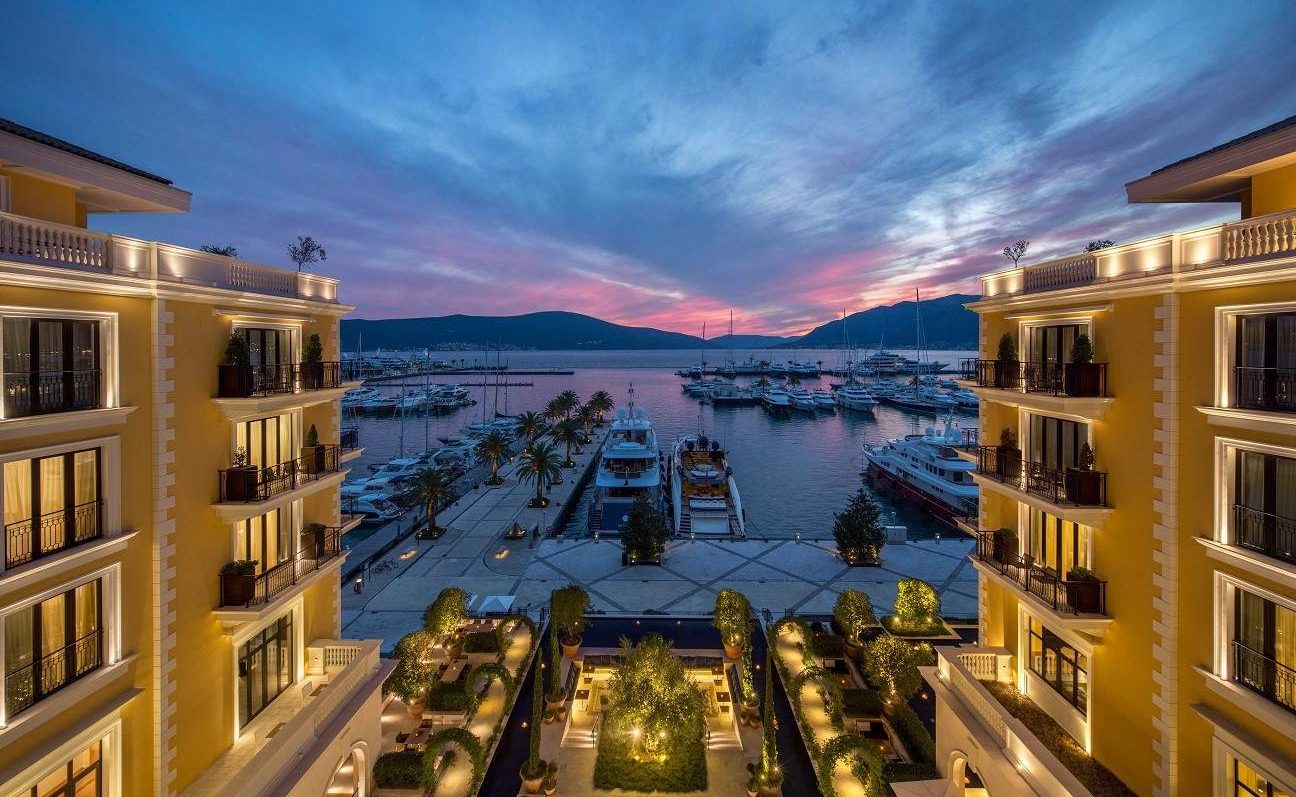 Die Italien Gardens im Regent Porto Montenegro