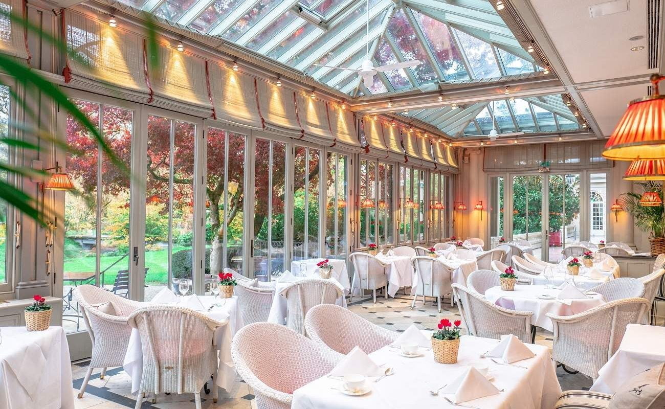 Wintergarten im Brenners Park-Hotel