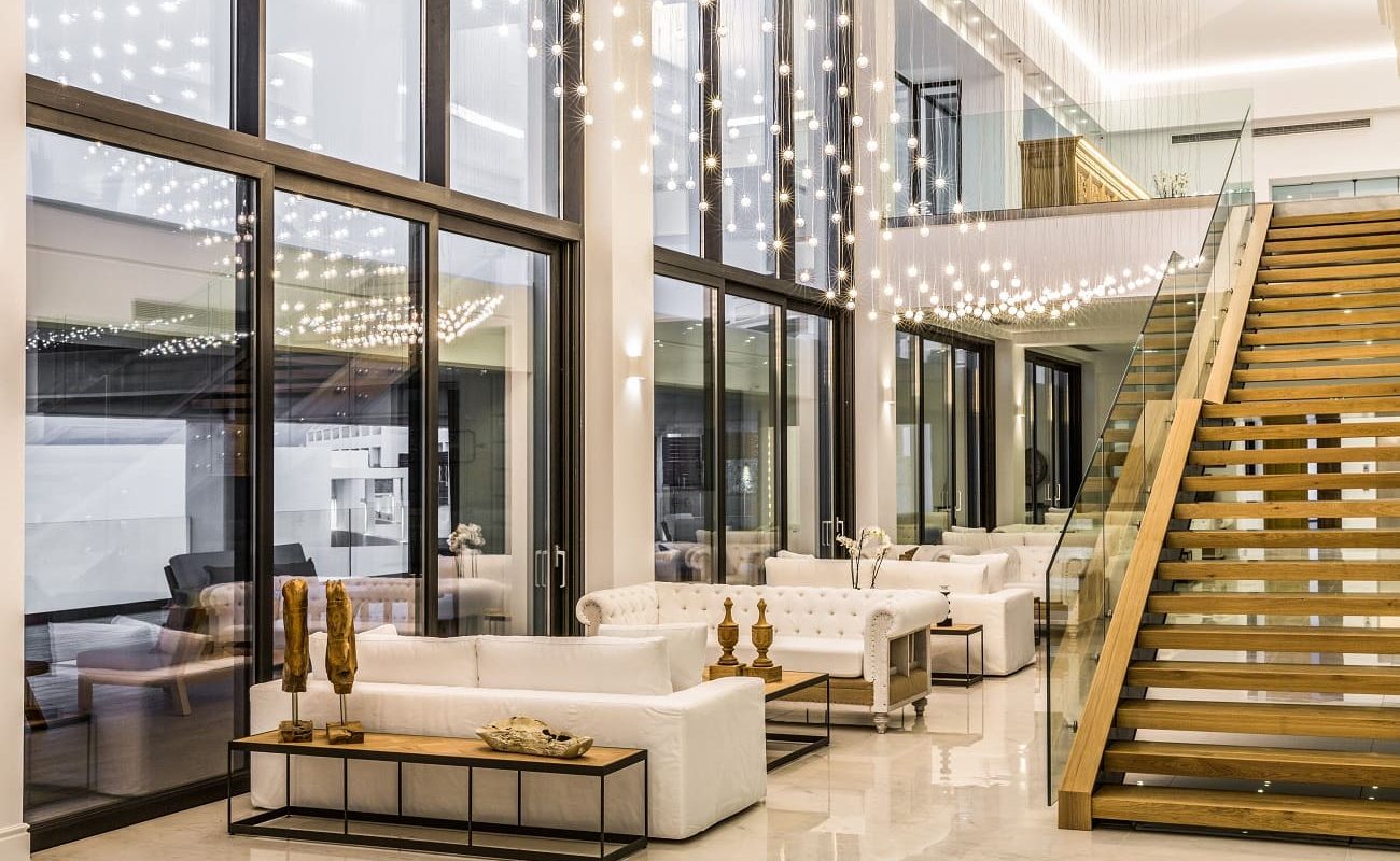 Lobby des Abaton auf Kreta