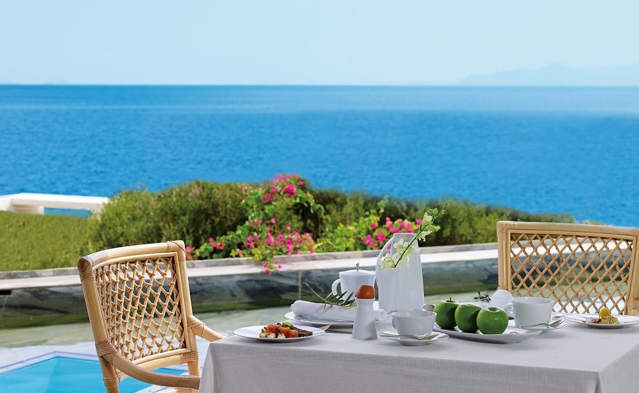 Frühstück im Elounda Peninsula - Calypso Restaurant