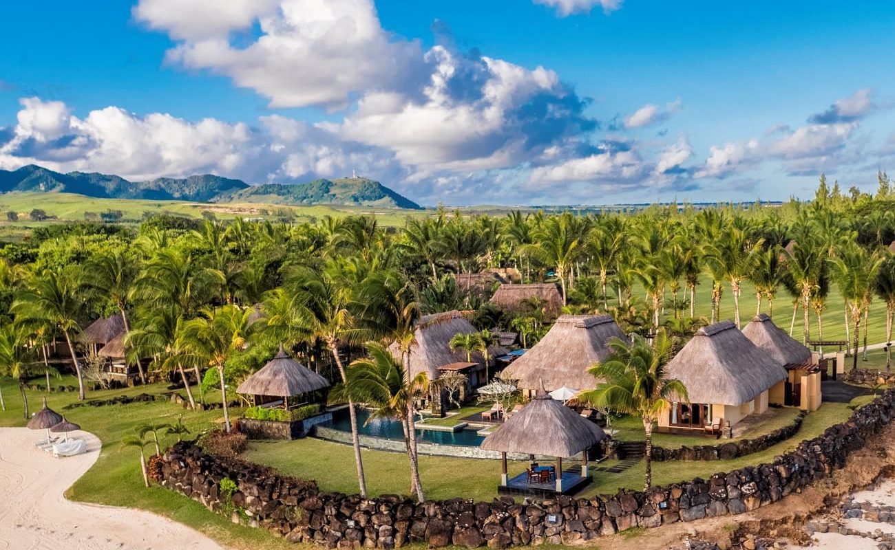 Villa im Luxushotel Shanti Maurice