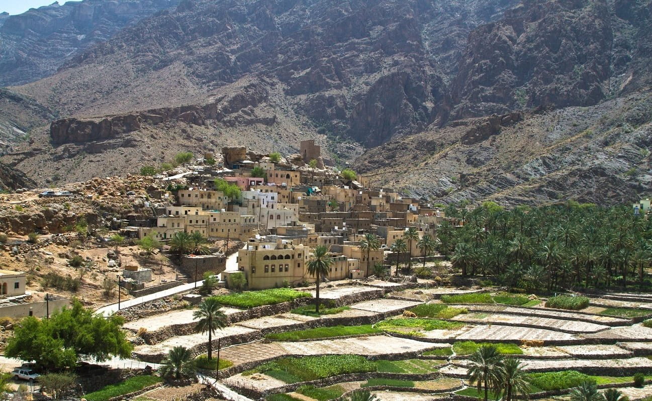 Bilad Seet im Gebirge des Oman