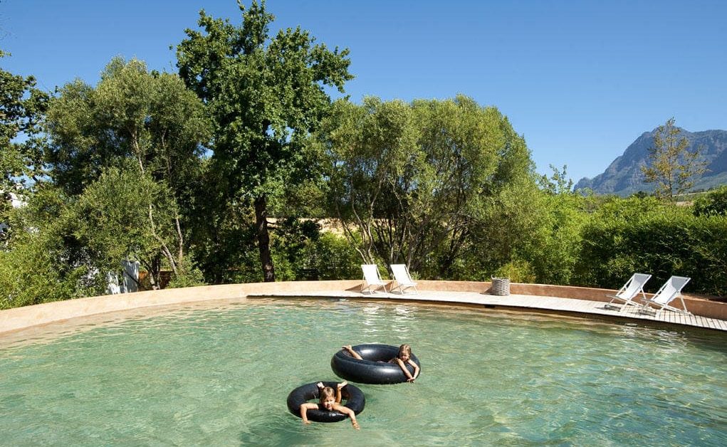 Pool von Babylonstoren