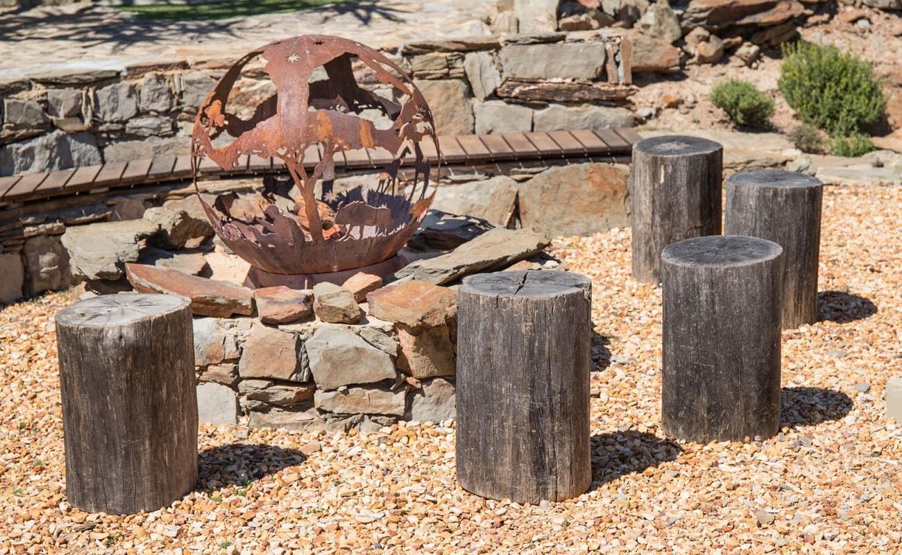 White Lion Lodge Boma Boma der White Lion Lodge