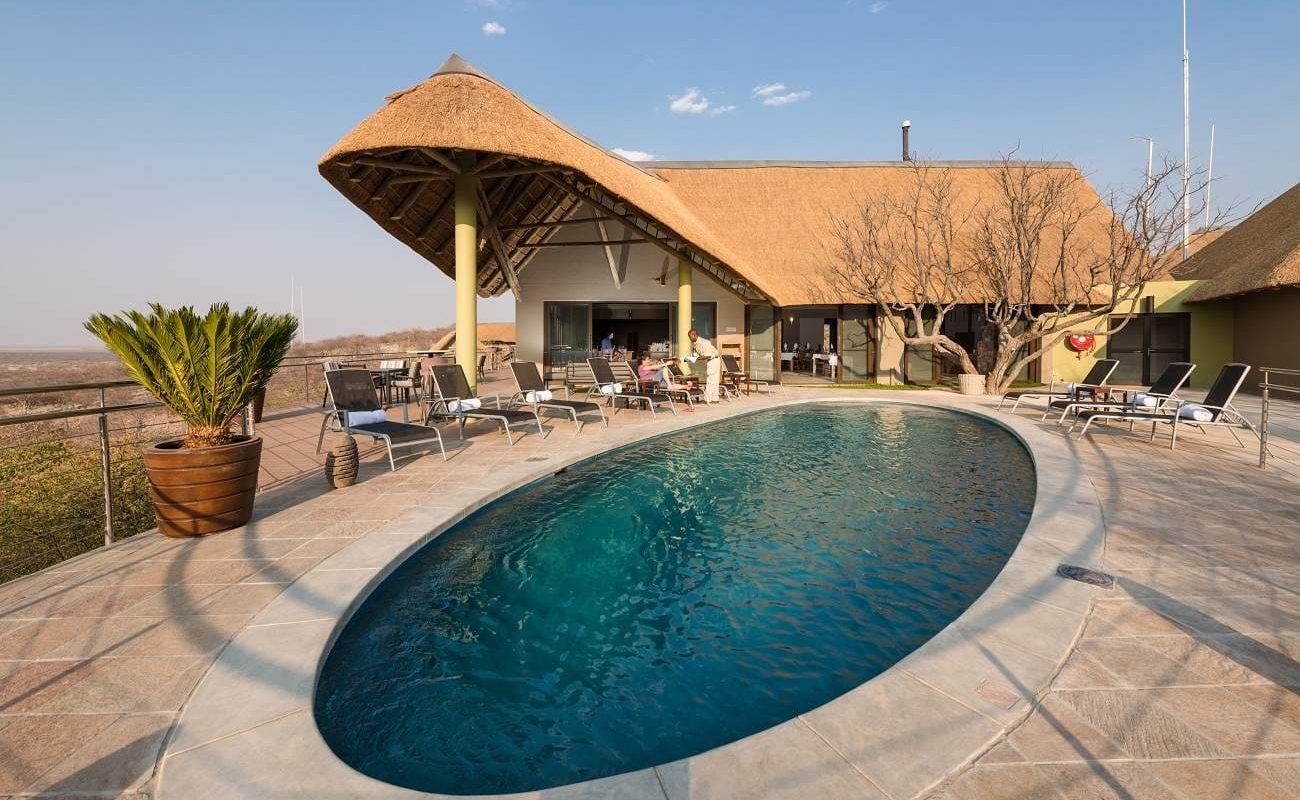 Pool in der Safarihoek Lodge