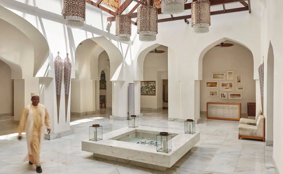 Lobby des Park Hyatt Zanzibar