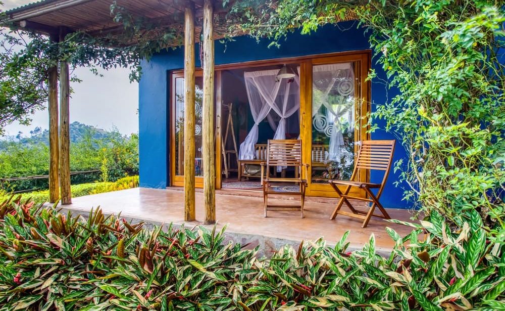 Farbenfrohes Cottage, Chameleon Hill Forrest Lodge