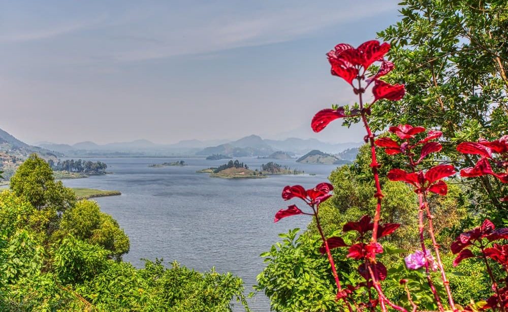 Inseln im Lake Mutanda