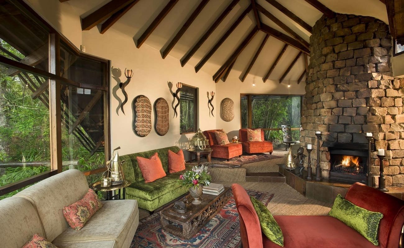 Lounge von Tsala Treetop an der Garden Route