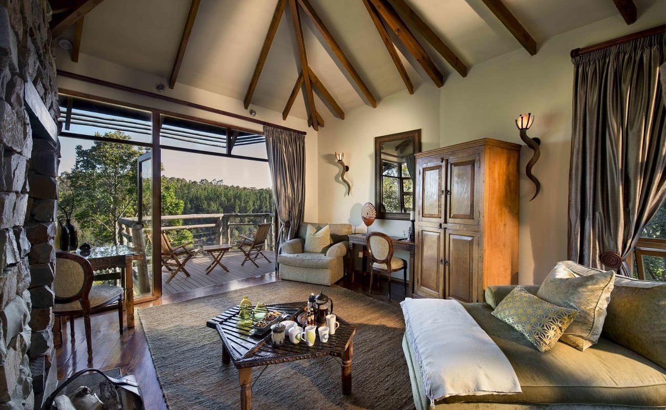 Suite in der Luxuslodge Tsala Treetop