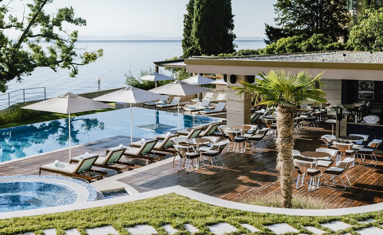 Pool und Riva Lounge des Ikador