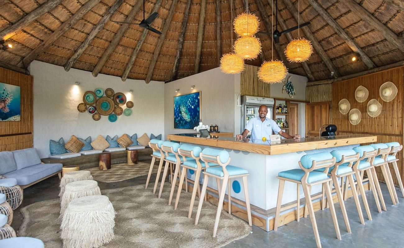 Bar der Thonga Beach Lodge