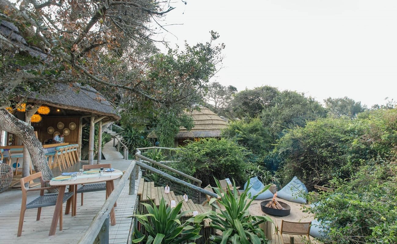 Boma der Thonga Beach Lodge