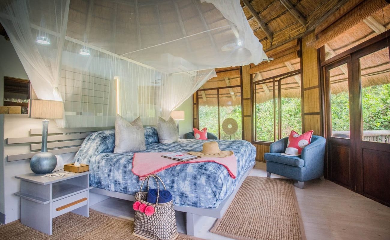 Forest View Room in der Thonga Beach Lodge