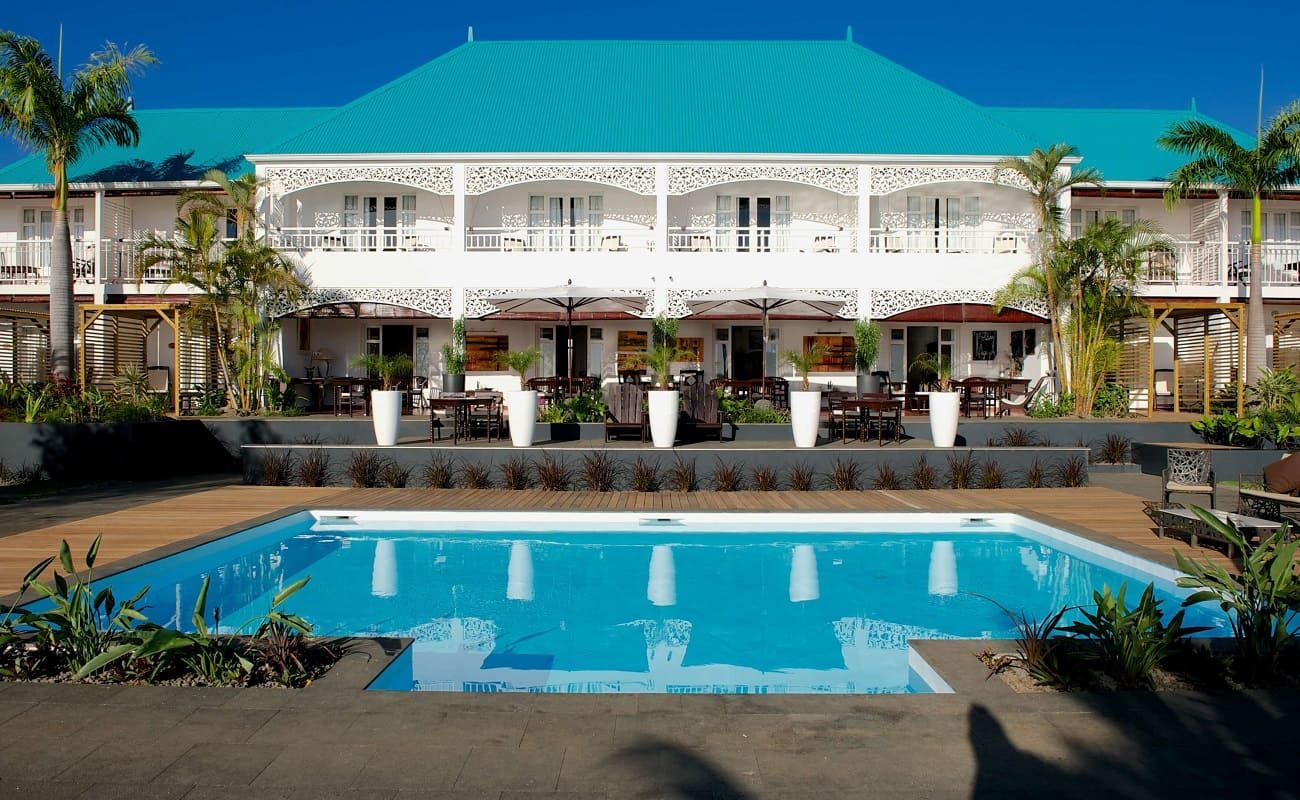 Haupthaus des Boutiquehotels Blue Margouillat