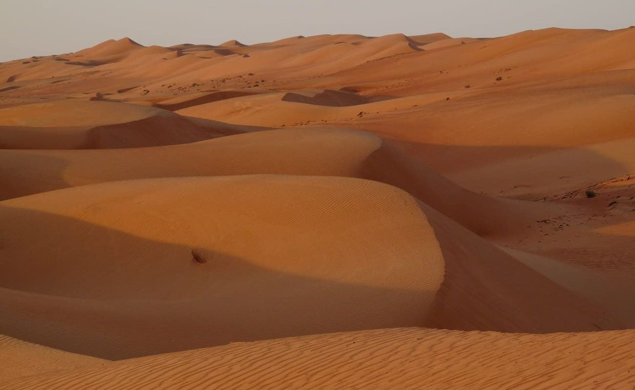 In den Wahiba Sands während der Rundreise Oman Deluxe