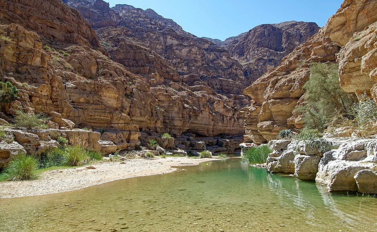 Wadi im Oman