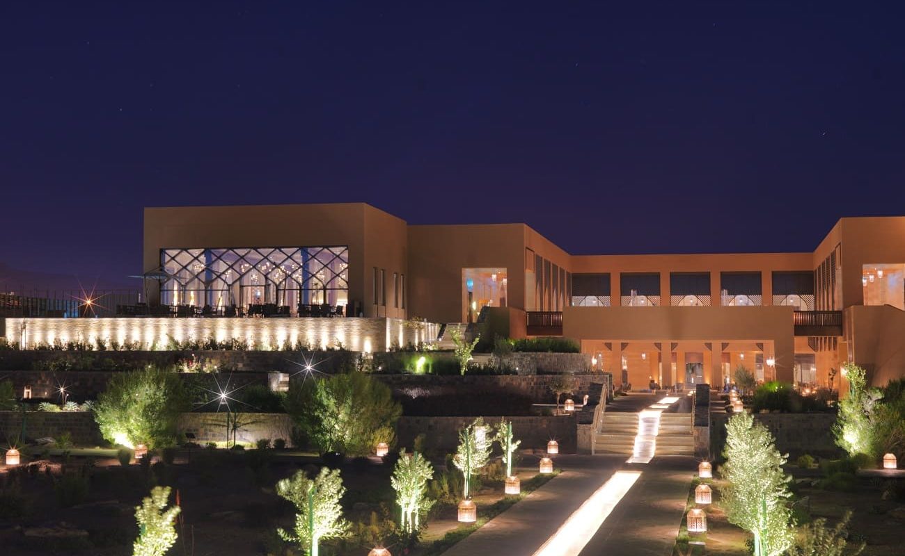 Das Anantara Jabal Akhdar bei Nacht