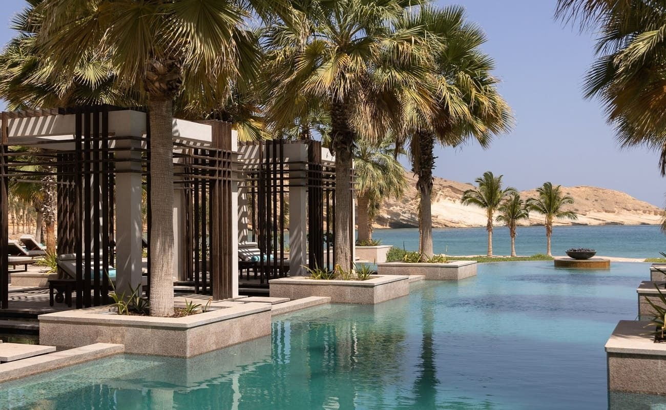 Adults Pool im Jumeirah Muscat