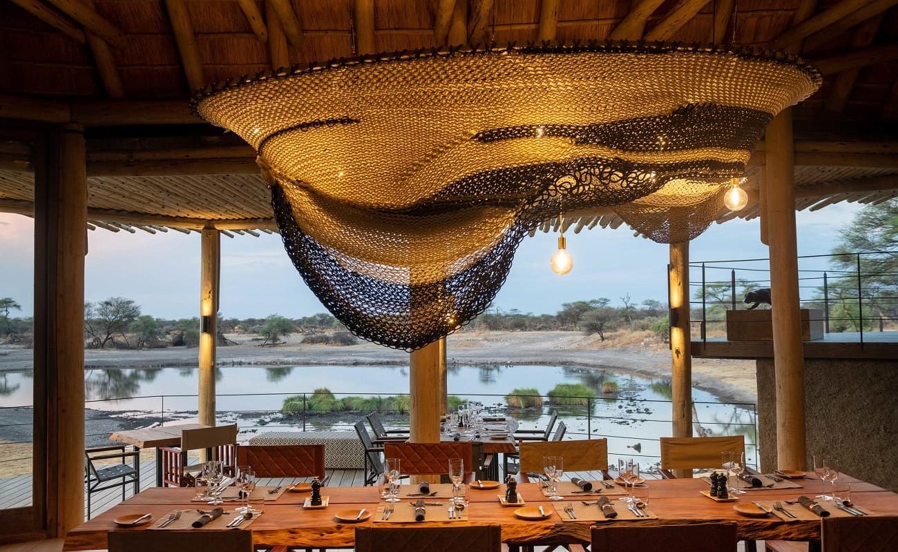 Restaurant im Haupthaus des Onguma Camp Kala