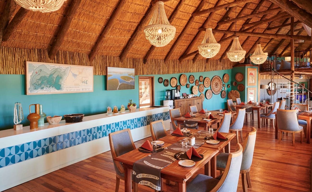 Restaurant von Leroo La Tau, Desert & Delta Safaris