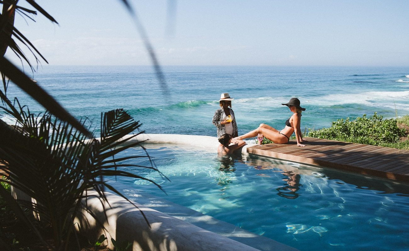 Sala Beach House Pool Indischer Ozean Pool Sala Beach House