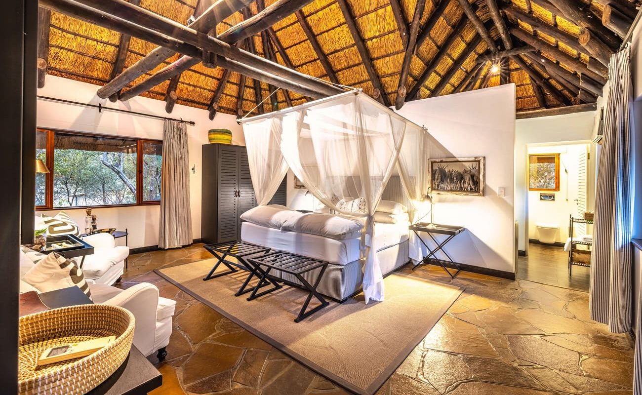 Bungalow der Mushara Lodge