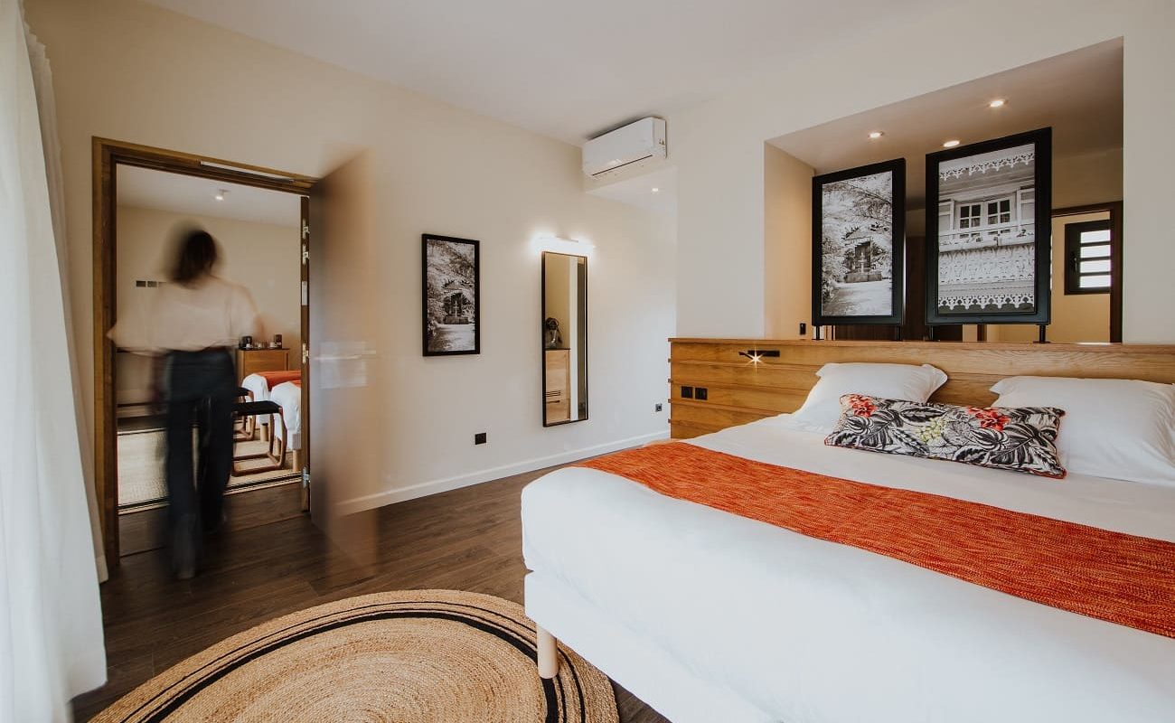 Sarana Hotel & SPA Deluxe Deluxe Zimmer des Sarana Hotels, Salazie