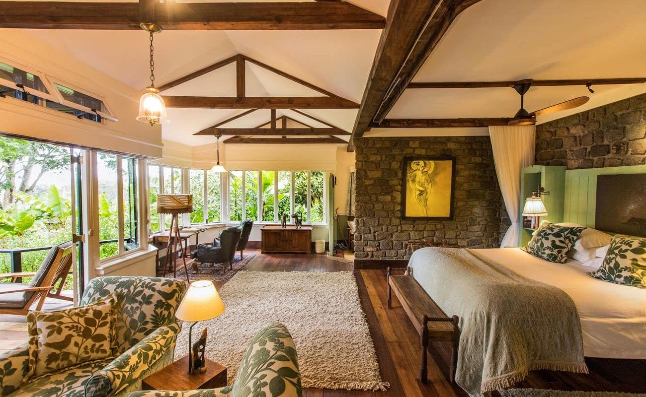 Schlafzimmer Cottage GIbb's Farm