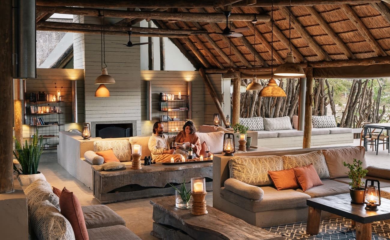 Simbavati Timbavati River Lodge Lounge Lounge der Simbavati River Lodge