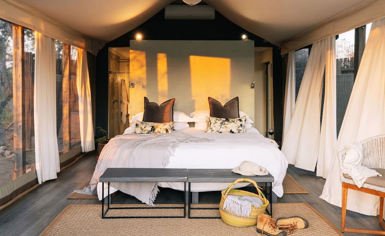 Simbavati Timbavati River Lodge Luxuszelt Luxuszelt der Simbavati River Lodge