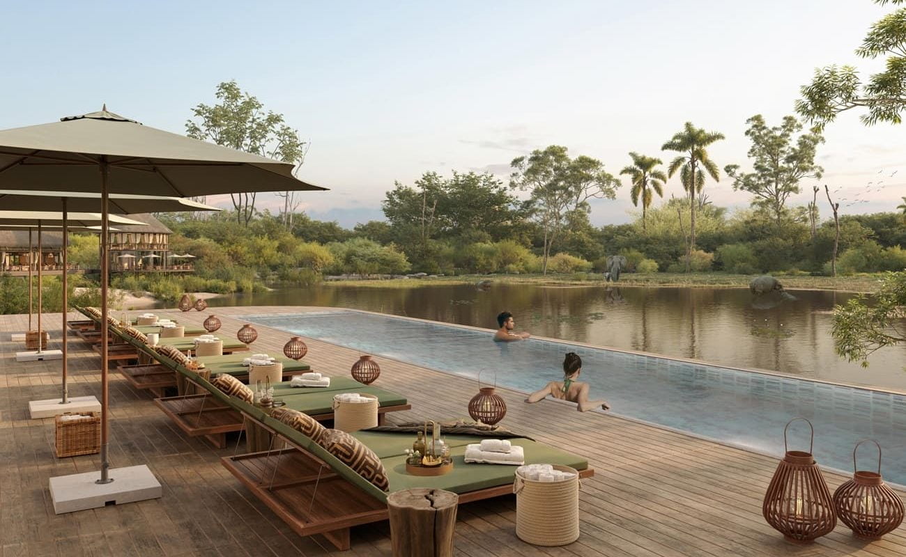 Atzaro Okavango Pool Pool von Atzaro Okavango