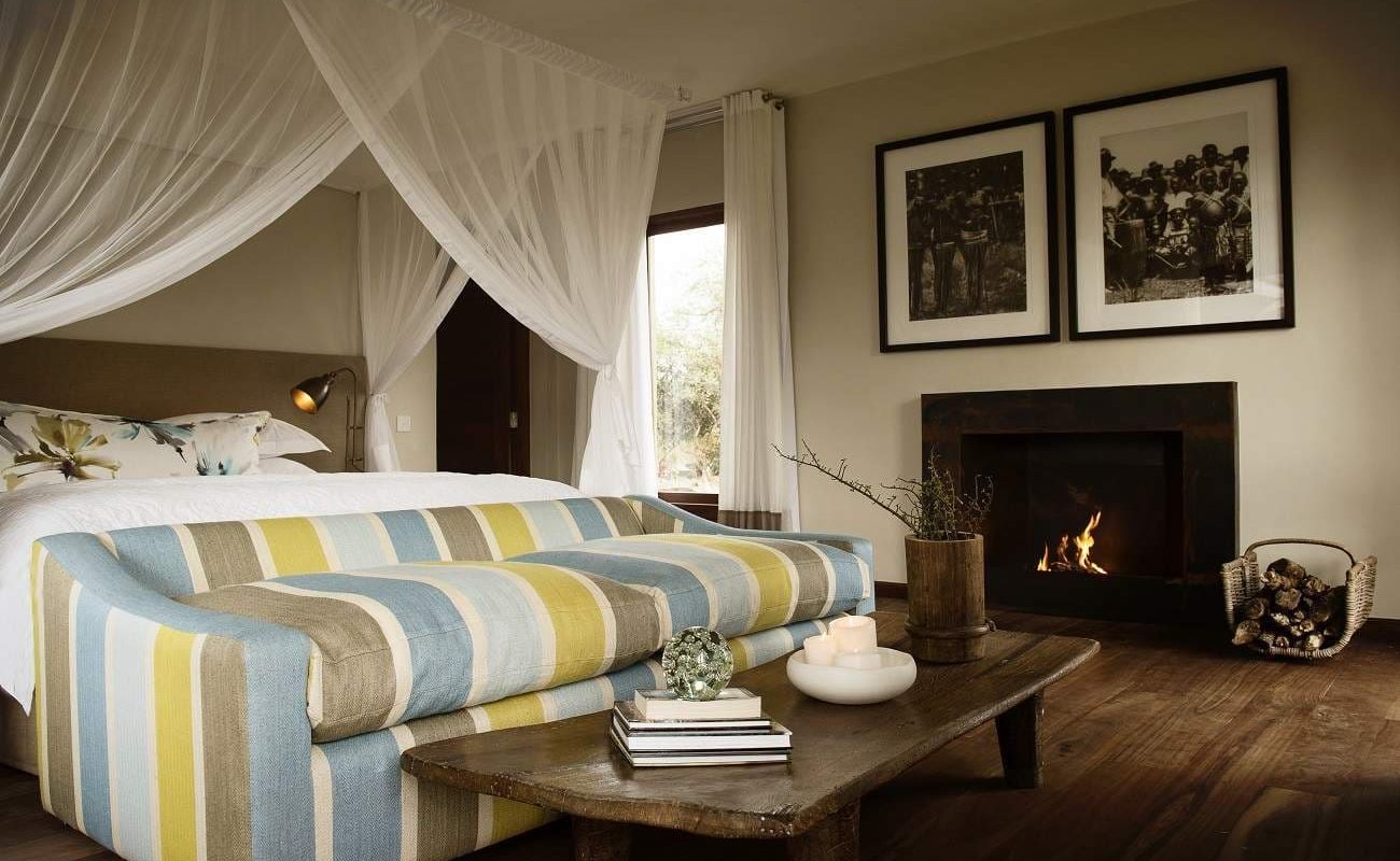 Siringit Villa Zimmer Kamin