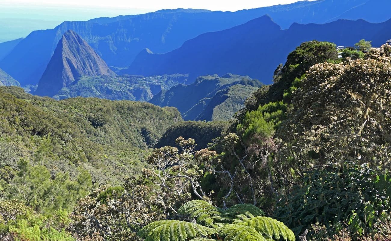 La Reunion kompakt Col des Boeufs Col des Boeufs - Blick auf Salazie und Mafate