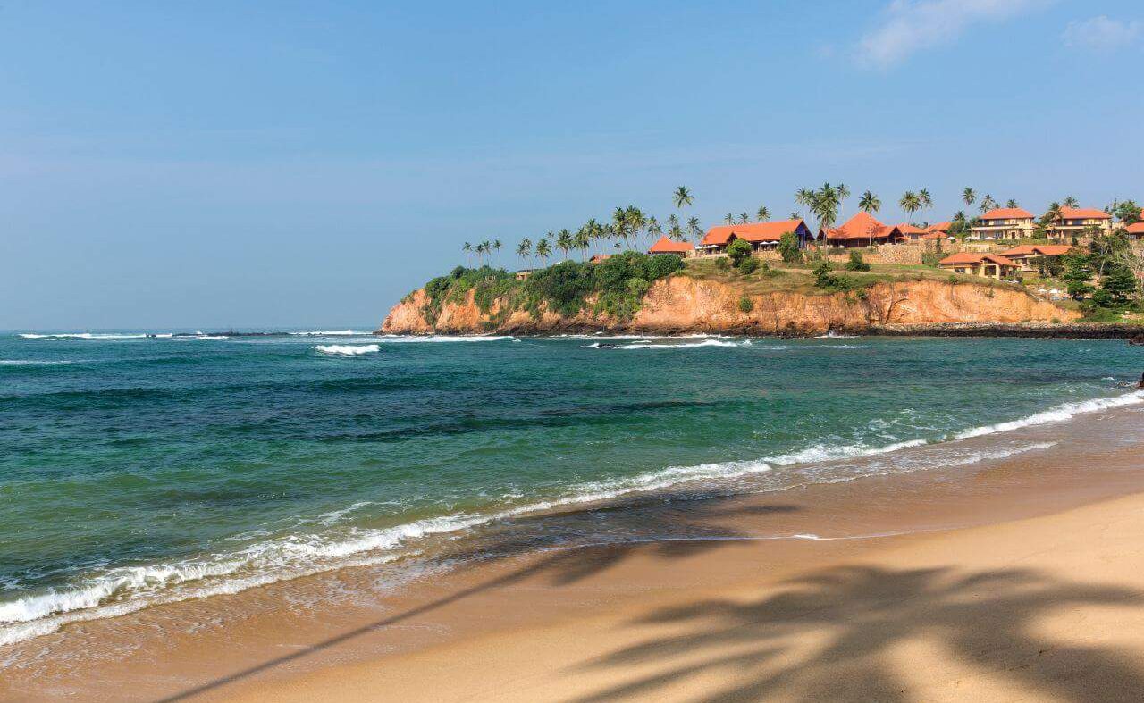 Cape Weligama Strand Am Strand des Cape Weligama