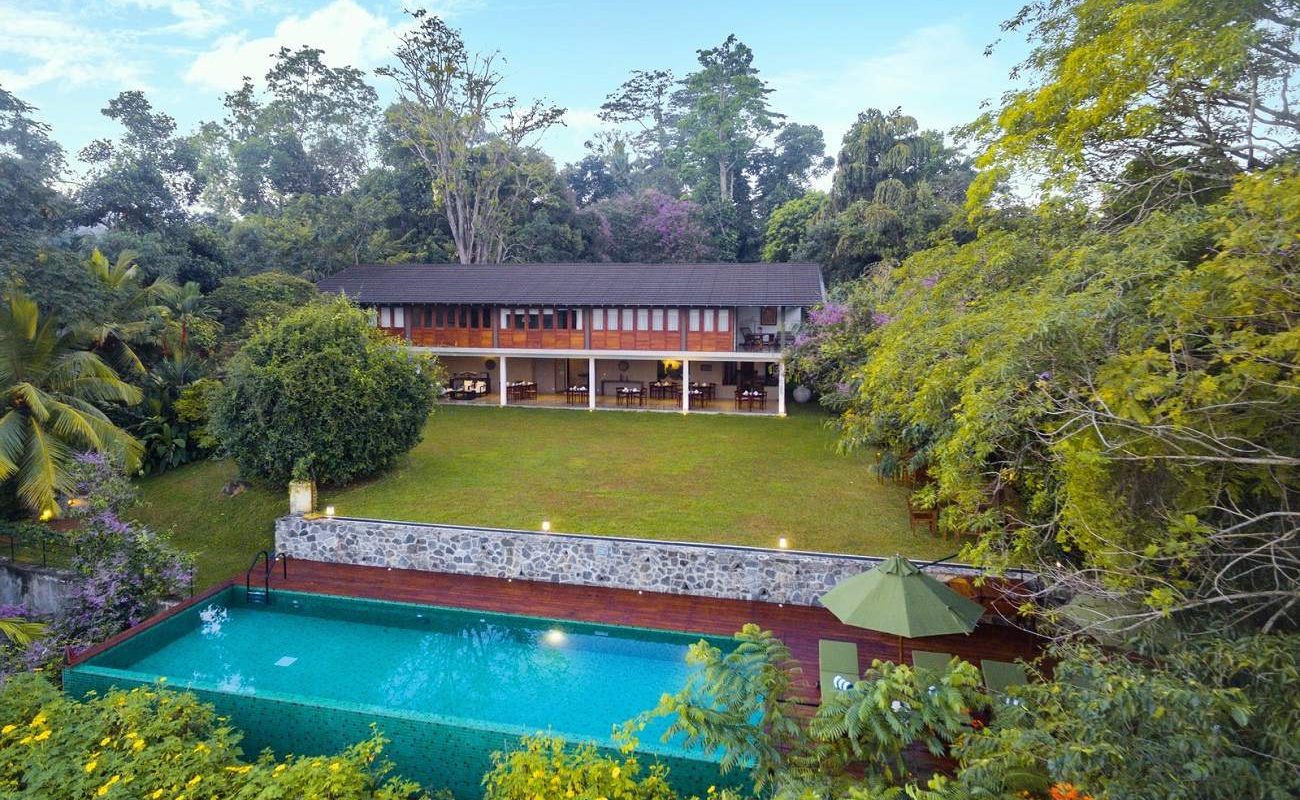 Pool und Garten vom Kings Pavilion