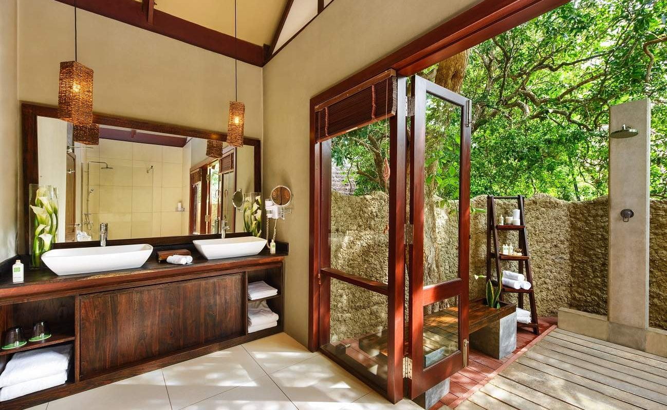 Uga Jungle Beach Beach Cabin bathroom Badezimmer Uga Jungle Beach Beach Cabin