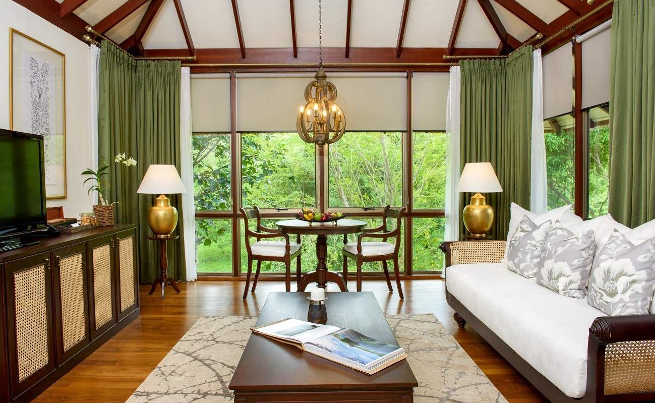 Uga Ulagalla Pool Villa Wohnzimmer Wohnzimmer einer Villa im Uga Ulagalla