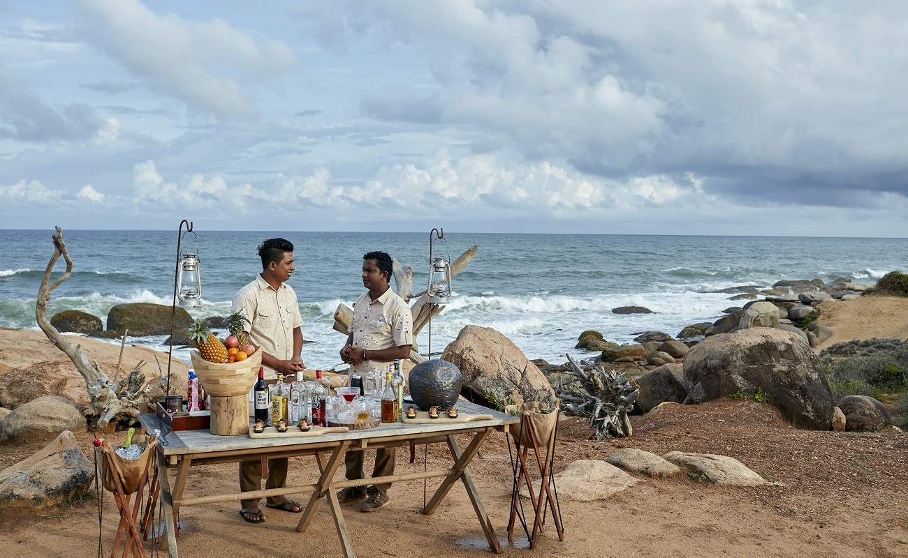 Wild Coast Tented Lodge Sundowner Sundowner in der Wildcoast Tented Lodge