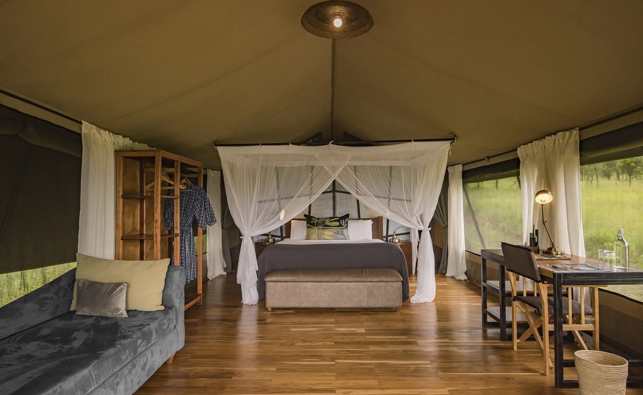 Ein Luxuszelt von Dunia