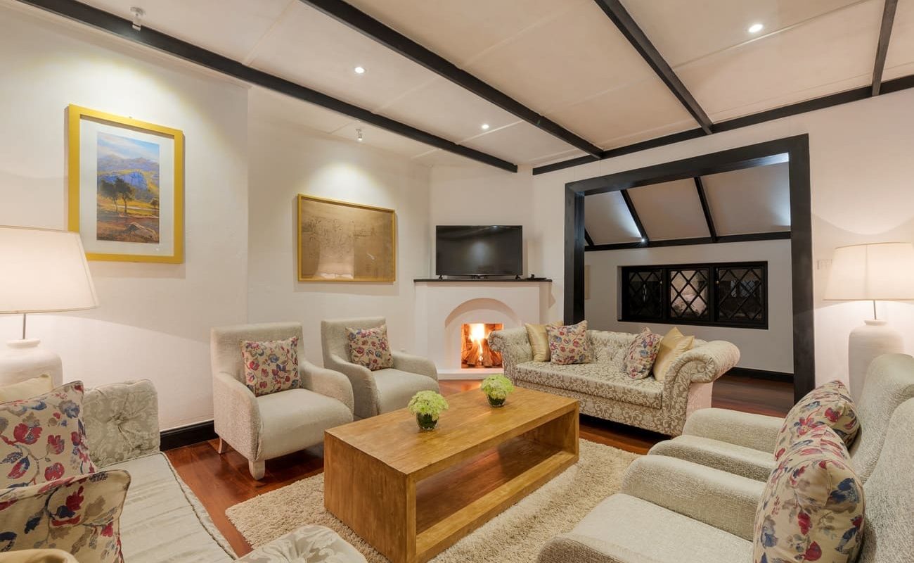 Lounge des Boutiquehotels auf Sri Lanka