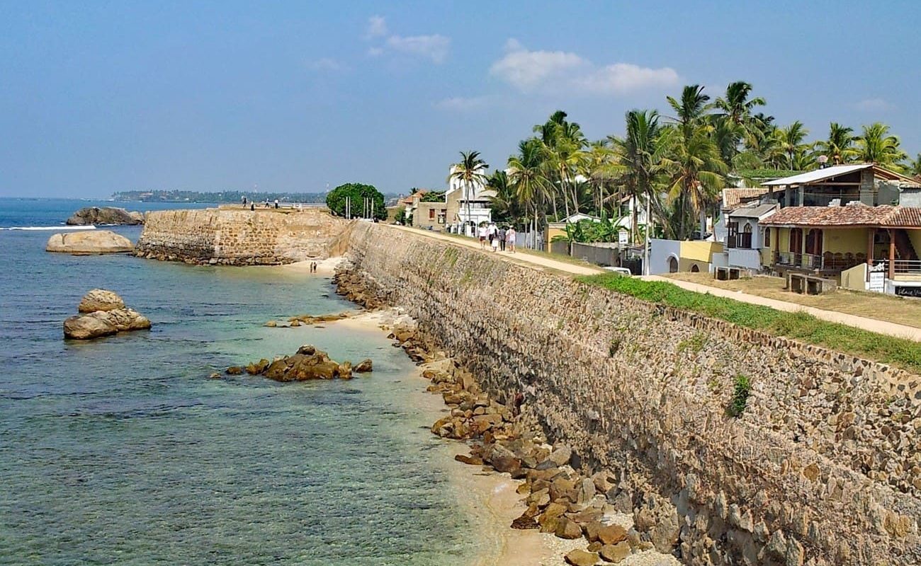 Hafenstadt Galle in Sri Lanka