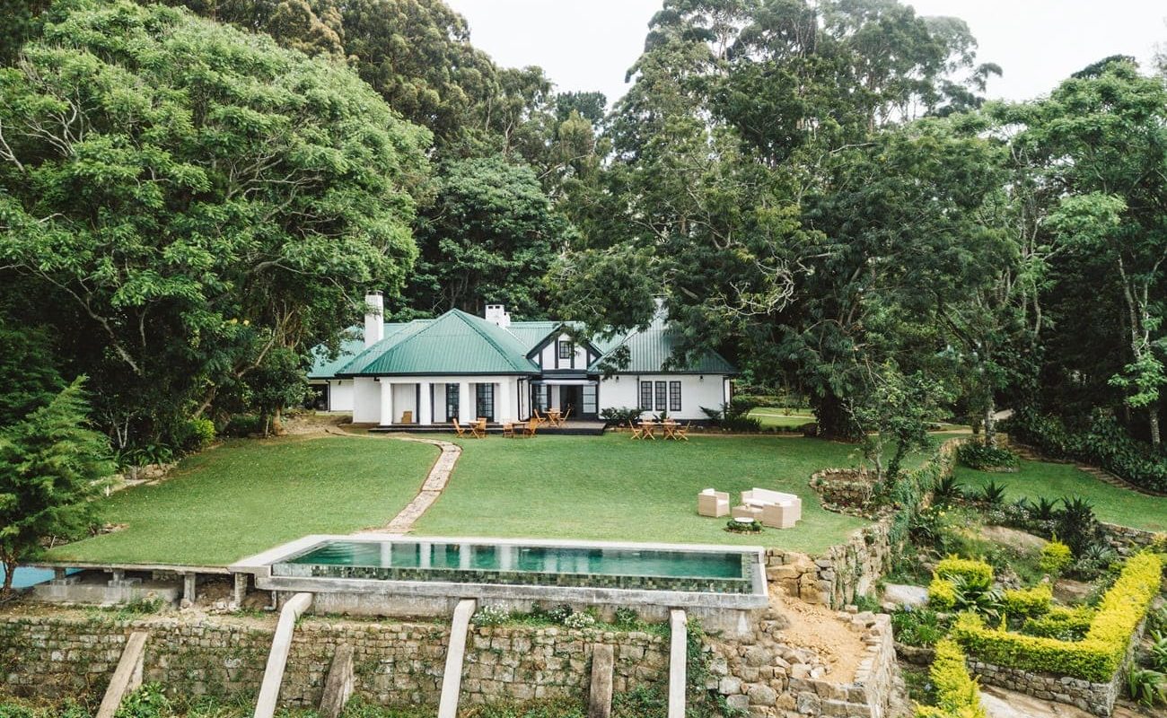 Thotalagala Gesamtansicht Thotalagala - luxuriöses Boutiquehotel in Sri Lanka