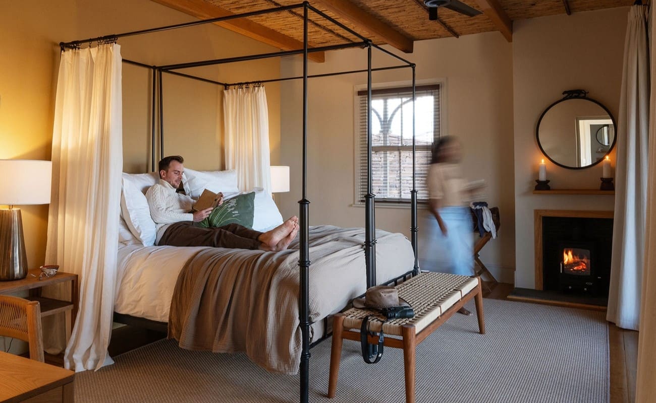 Samara Karoo Lodge Karoo Family Suite Schlafzimmer