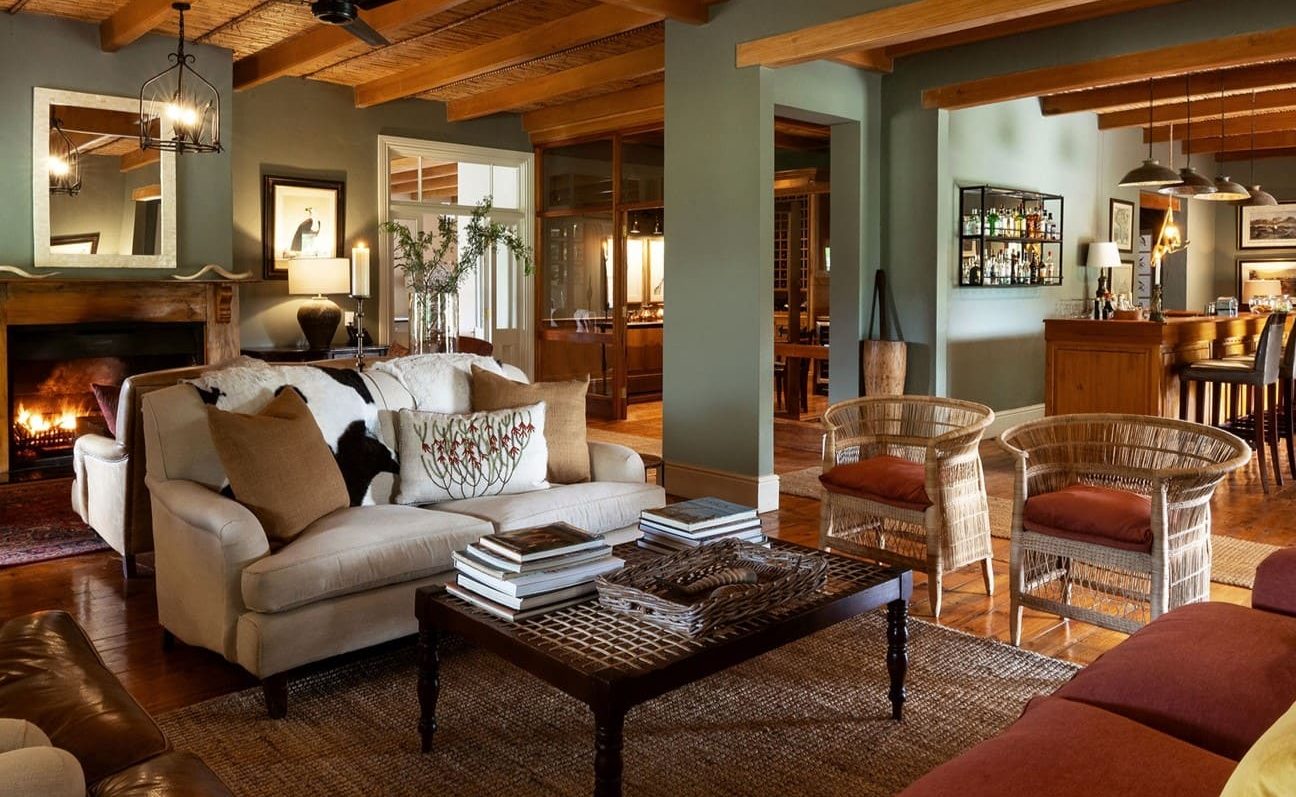 Samara Karoo Lodge Wohnzimmer Wohnzimmer der Samara Karoo Lodge