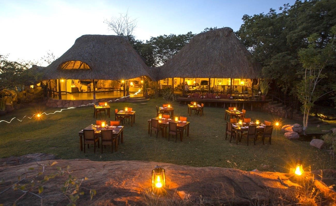 Skysafari Kenia Elsa s Kopje Haupthaus von Elsa's Kopje