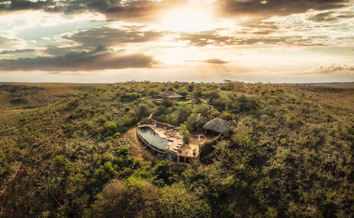 Skysafari Kenia Loisaba tented Pool Pool von Loisaba Tented
