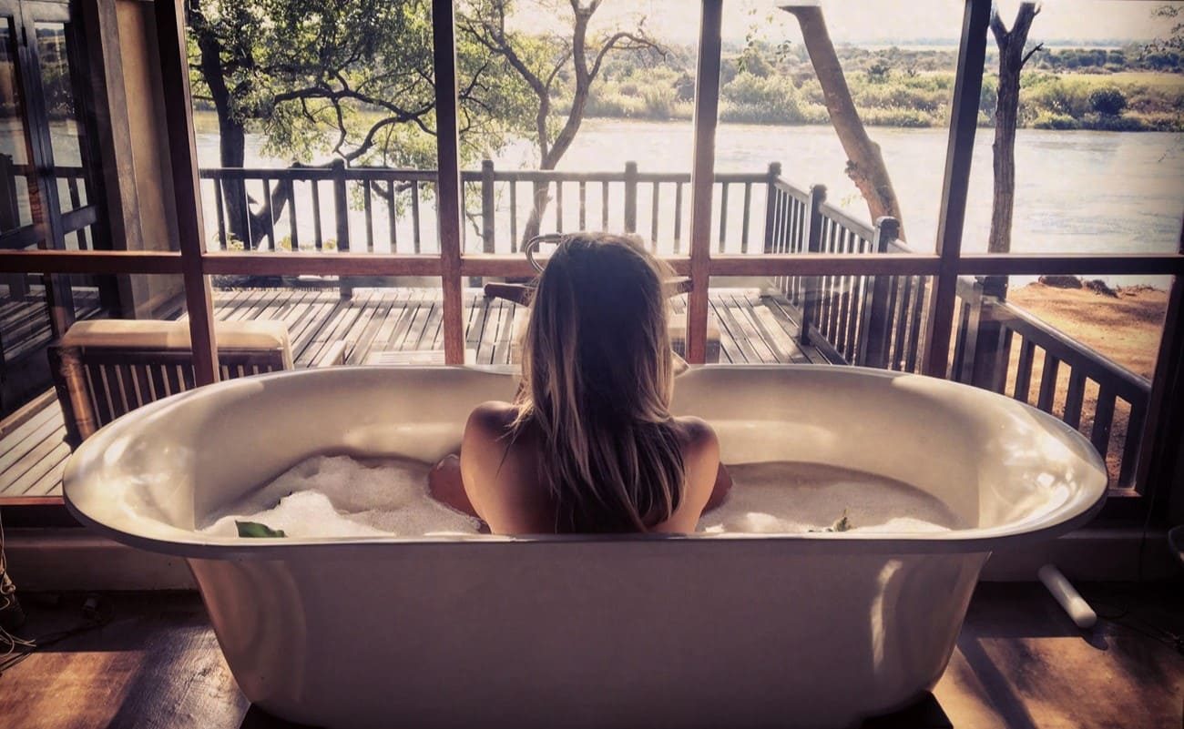 Badezimmer in Divava Okavango