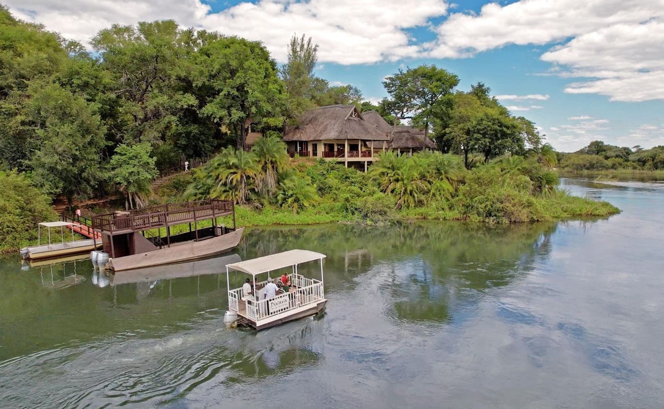 Bootstour auf dem Okavango River, Namibia