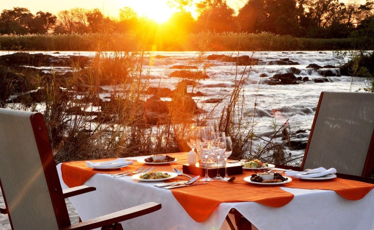 Dinner, Divava, Okavango River